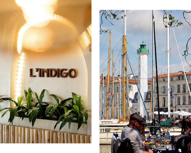 Le Restaurant - L'Indigo - Resto La Rochelle - top restaurant LA ROCHELLE