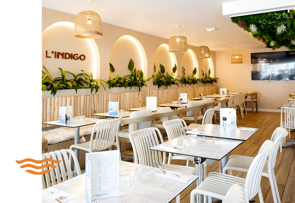 Le Restaurant - L'Indigo - Resto La Rochelle - restaurant sympa LA ROCHELLE